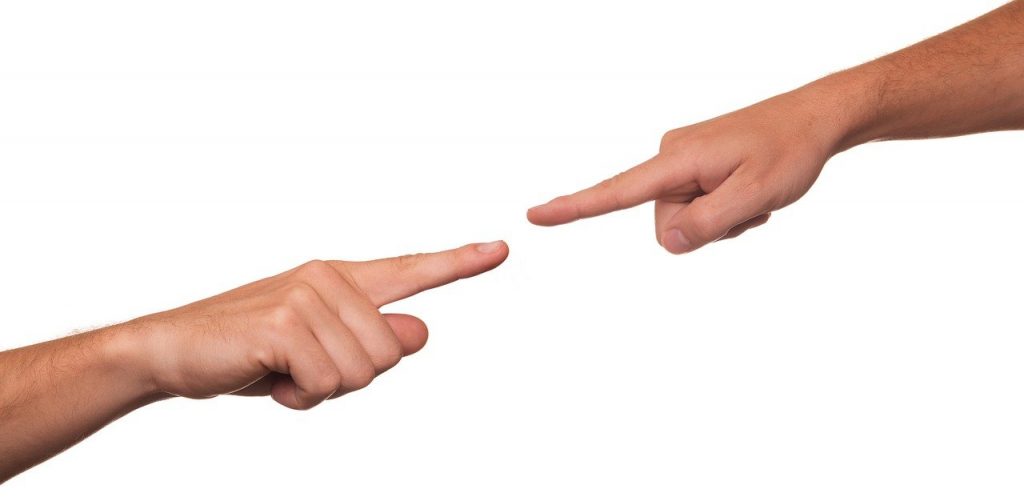 pointing